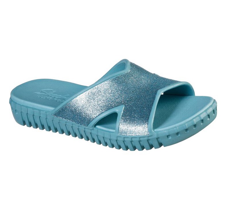 Skechers Cali Gear: Sepulveda - High Class - Womens Slide Light Turquoise [AU-RL8203]